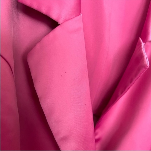 For Love & Lemons Marie Blazer Mini Dress Pink - Picture 9 of 10